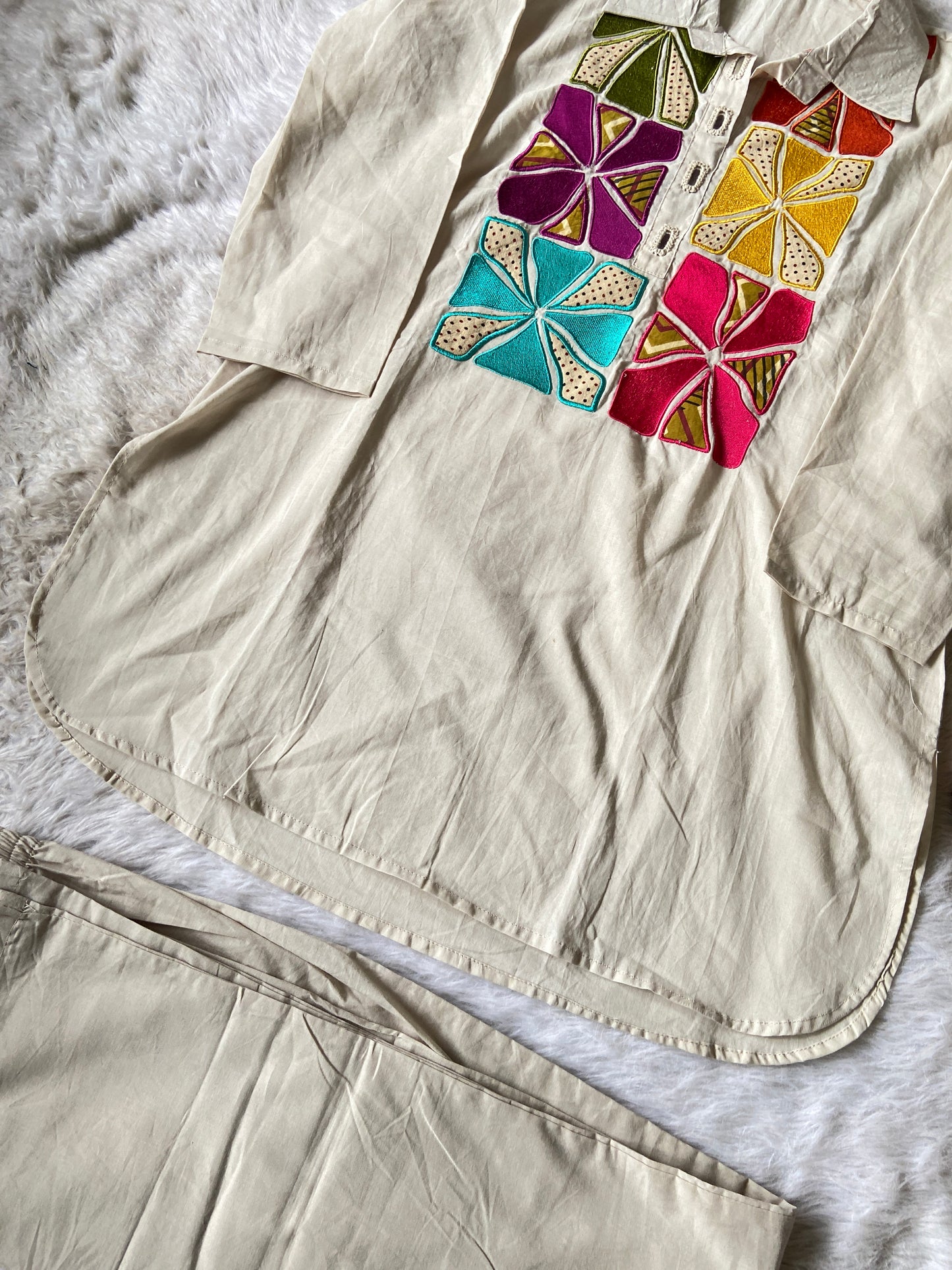 Premium Cotton Co-ord Set With Palazzo. Cotton Co-ord Sets For Women Online India. Shop the Latest Festive Summer Collection at Shivani Designer Kurti.