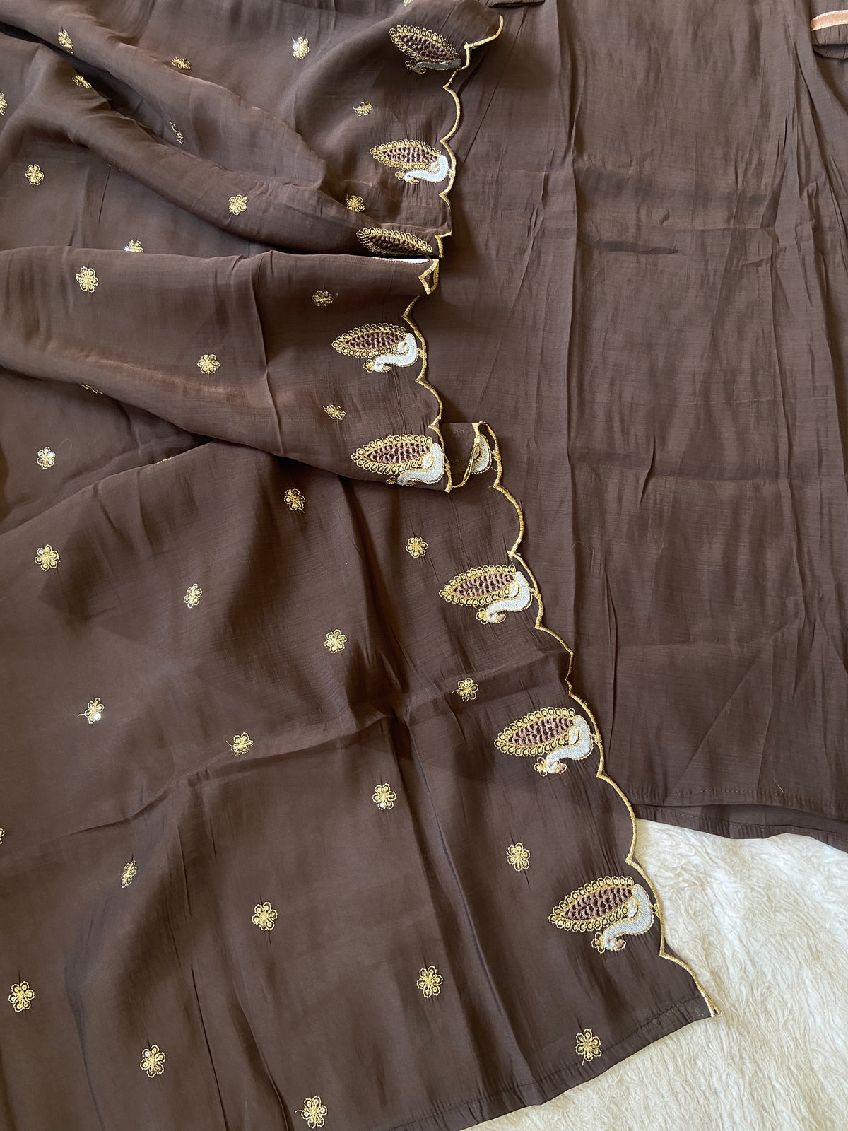 Premium Look Aline Kurti With Semi Palazzo And Dupatta. Silk Suit Sets For Women Online India. Shop the Latest Festive Summer Collection at Shivani Designer Kurti.