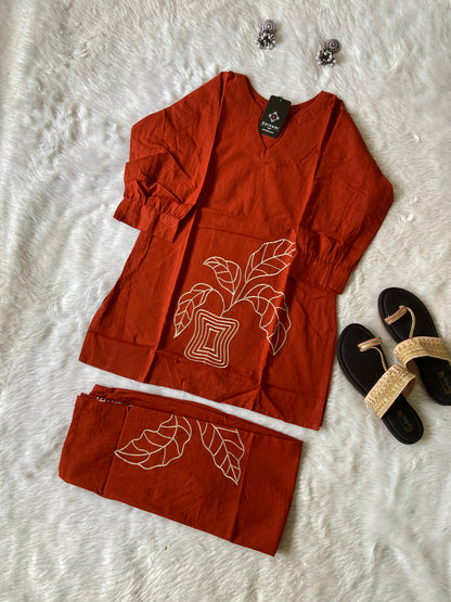 Cotton Co-ord Set