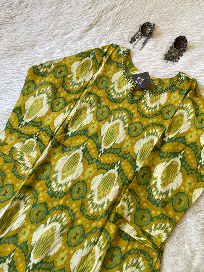 Printed Aline Kurti. Cotton Aline Kurti For Women.