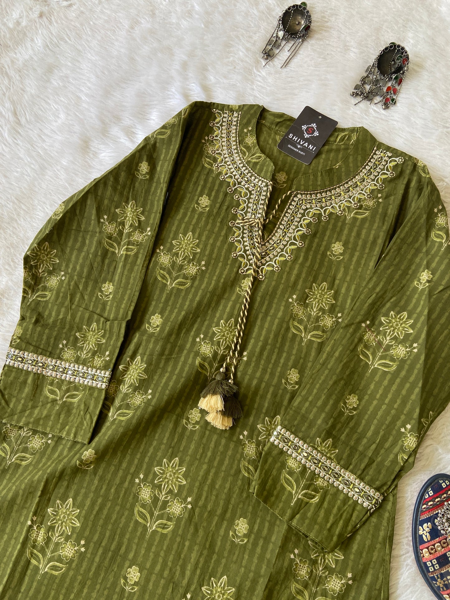 Embroidery Work Cotton Short Top. Cotton Short top For Women.
